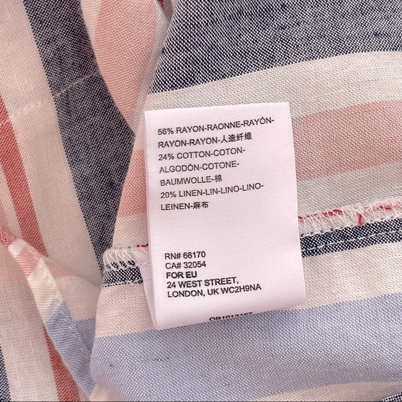 Anthropologie Maeve Chatham Striped Button Down - Picture 11 of 11